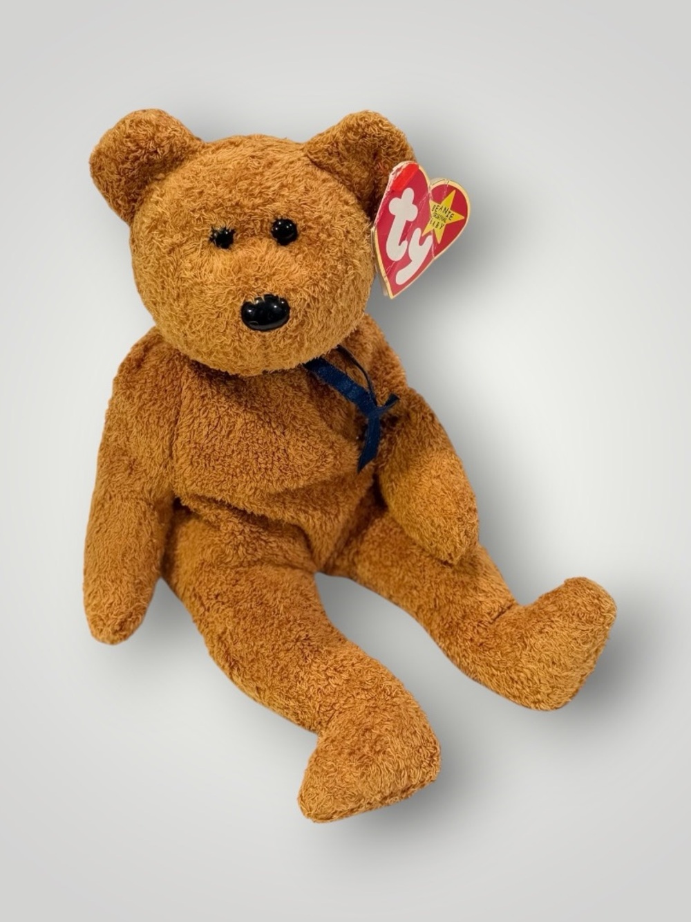 🎁4/$25🎁 Fuzz Retired Beanie Baby Bear Vintage